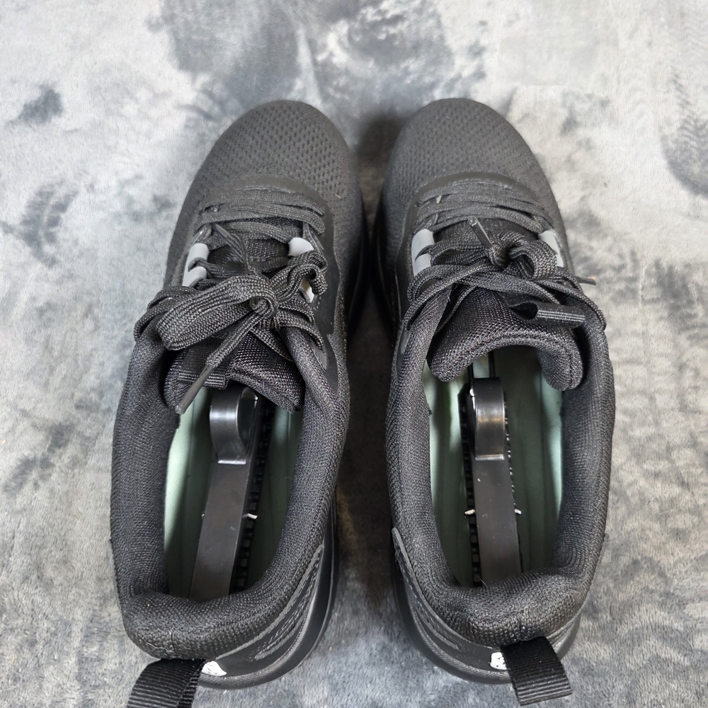AOV Women's size 9.5 Air Walk Arch Support Black Sneakers - Picture 5 of 11